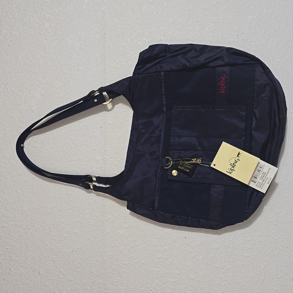 Kipling Other - NWT KIPLING Blue Nylon Lightweight Shoulder Bag tote